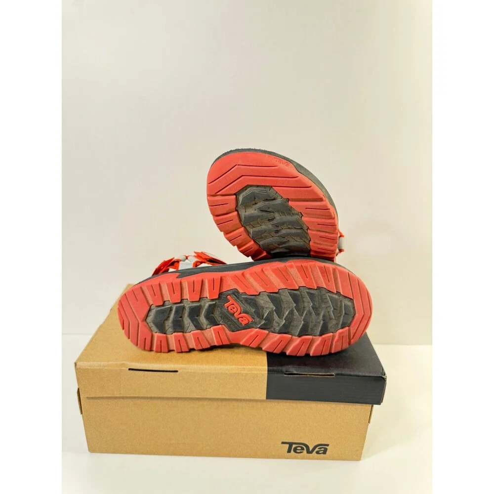 Teva Hurricane XLT Jr Gleam (Little Big Kid) Sport Sandal, Fiery Red, 5 US Unise